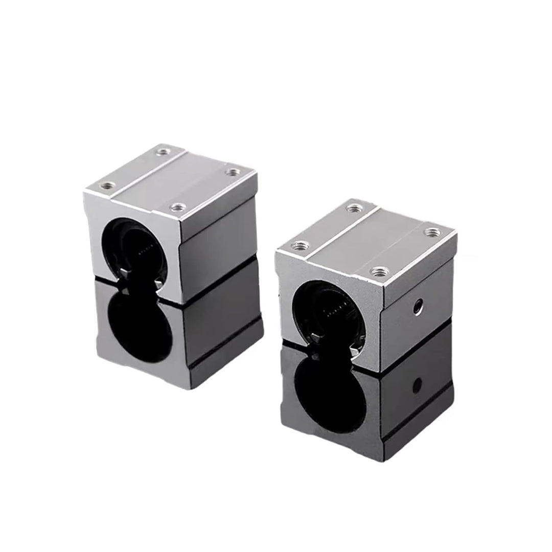 Coavoo 2 Stück SBR12UU 12mm Linear Kugellager Slide Block Öffnen Schiebeblock Lagerblöcke für SBR12