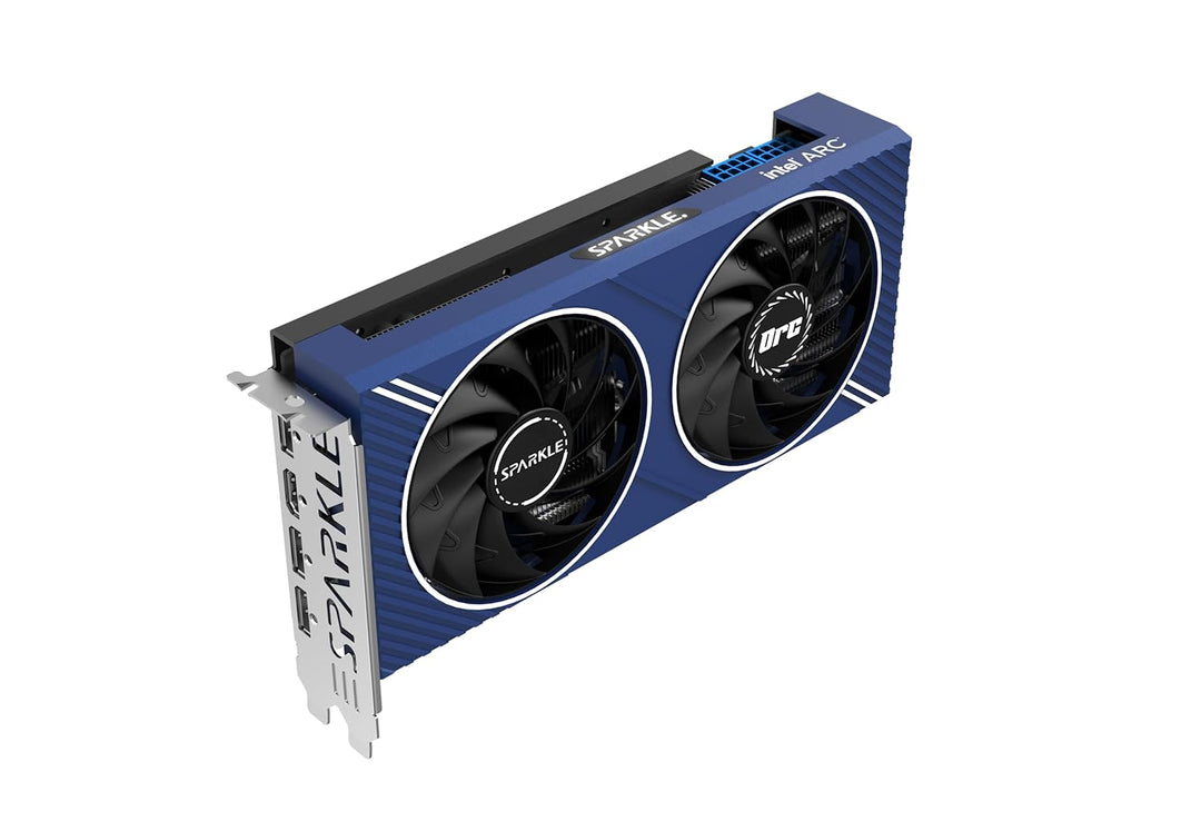 SPARKLE Intel Arc A750 ORC OC Edition DDR6 HDMI 2200MHz 8GB Dual Fan Grafikkarte - Blau, A750 ORC OC
