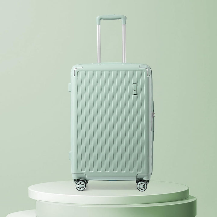 Sea choice Handgepäck Koffer Trolley Kofferset 2 Teilig Kabinengepäck mit Kosmetiktasche Eckenschutz