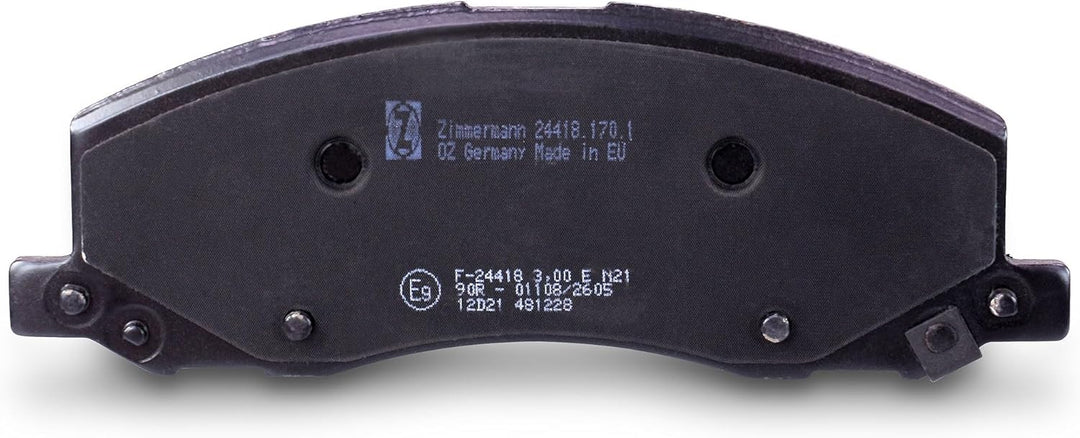 ZIMMERMANN 24418.170.1 Serie Bremsbeläge, vorne, 2 Sensoren Akustische