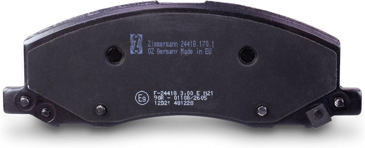 ZIMMERMANN 24418.170.1 Serie Bremsbeläge, vorne, 2 Sensoren Akustische