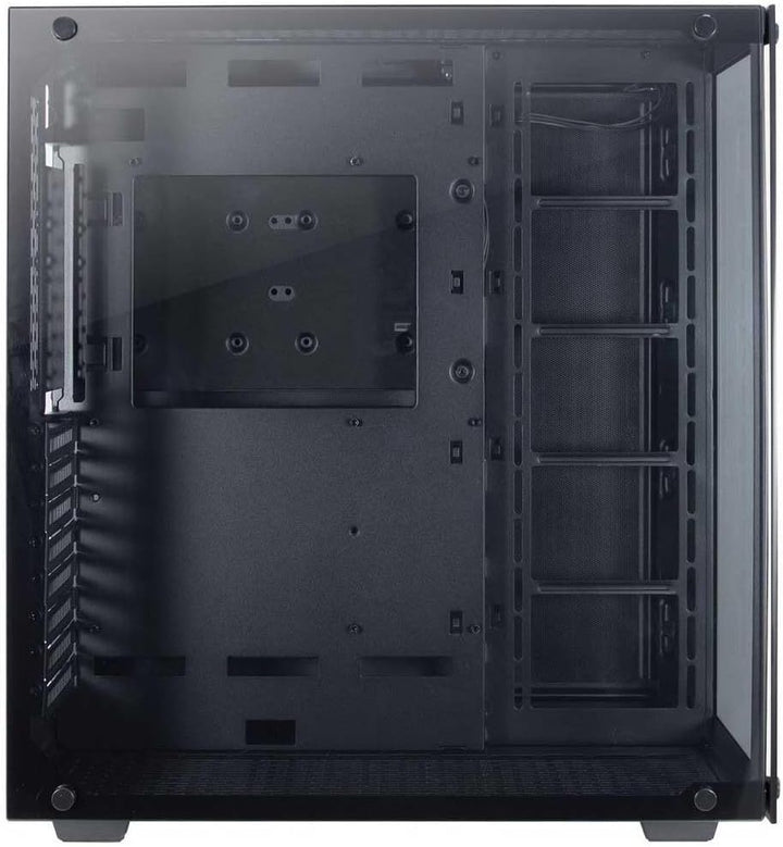 Inter-Tech C-701 Panorama ATX Gehäuse, Tempered Glass, Schwarz, 88881327