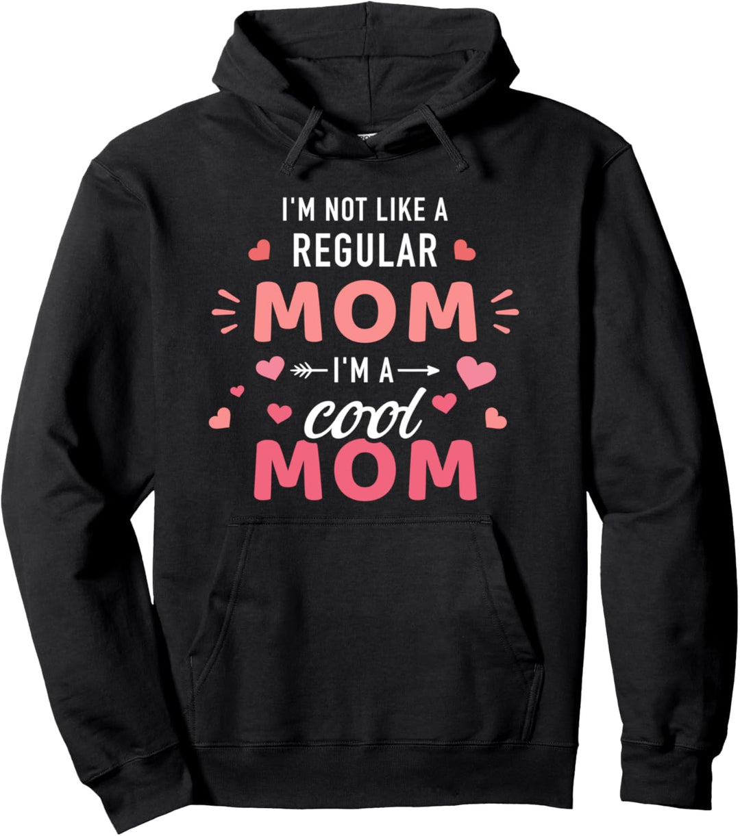 Keine normale Mutter, sondern coole Mama Spruch Pullover Hoodie
