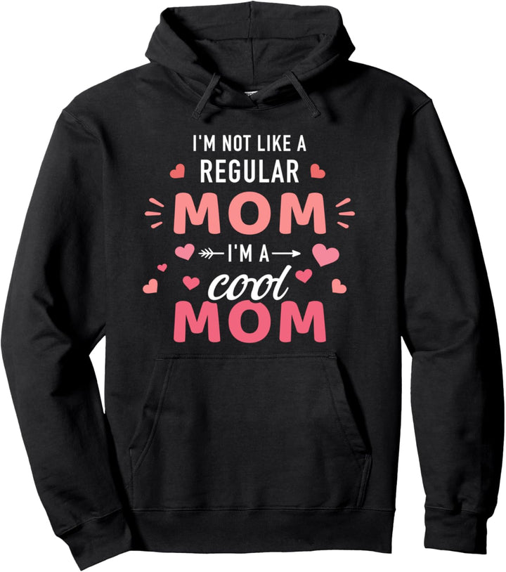 Keine normale Mutter, sondern coole Mama Spruch Pullover Hoodie