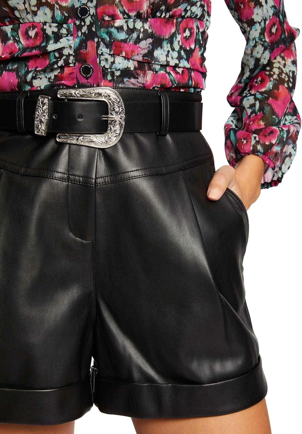 Morgan Damen Shorts 34 Schwarz, 34 Schwarz