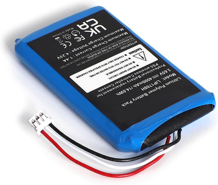 SHAWOROCE 4000mAh 3,65V Akku Kompatibel mit Sony PS5 Playstation 5 DualSense Wireless Controller Wie