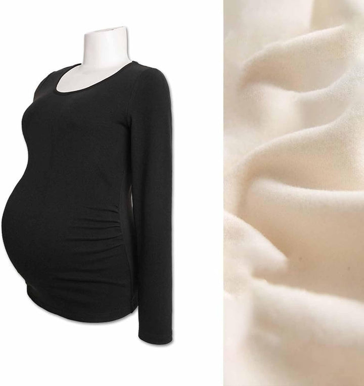 Hanraz Stillpullover Langarm Damen Bequemes Stillpullover Stillpyjama Schwanger Stilltops Warme Umst