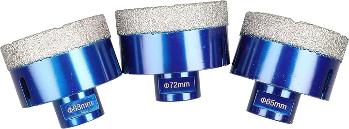 PRODIAMANT Diamant Fliesenbohrer 72 mm x M14 Fliese, Feinsteinzeug, Keramik für Winkelschleifer Prem