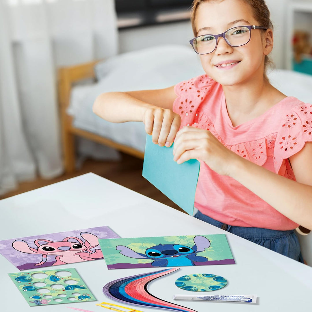 Ravensburger BeCreative Paper Art Quilling Stitch - Bastelset für Kinder ab 6 Jahren, Papierstreifen