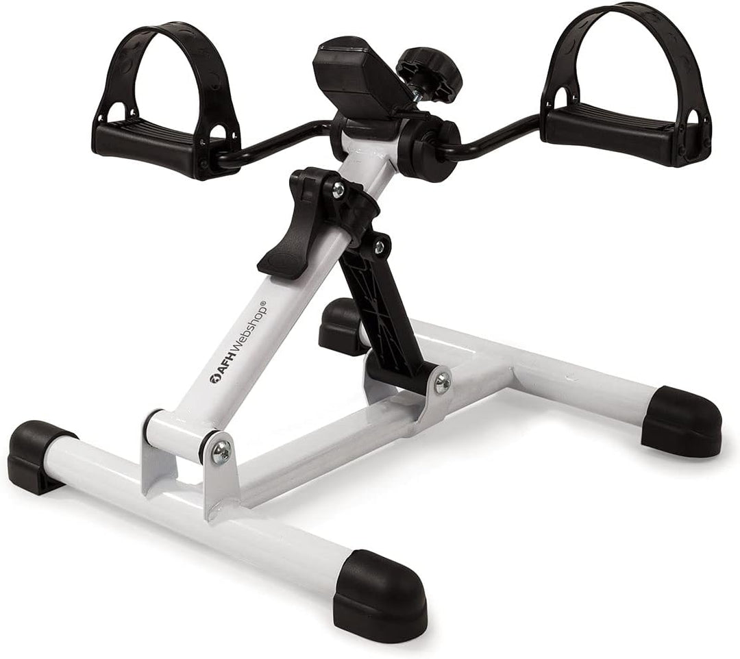 AFH Webshop Mini-Bike | Armtrainer und Beintrainer | Heimtrainer | Pedaltrainer mit Pedometer