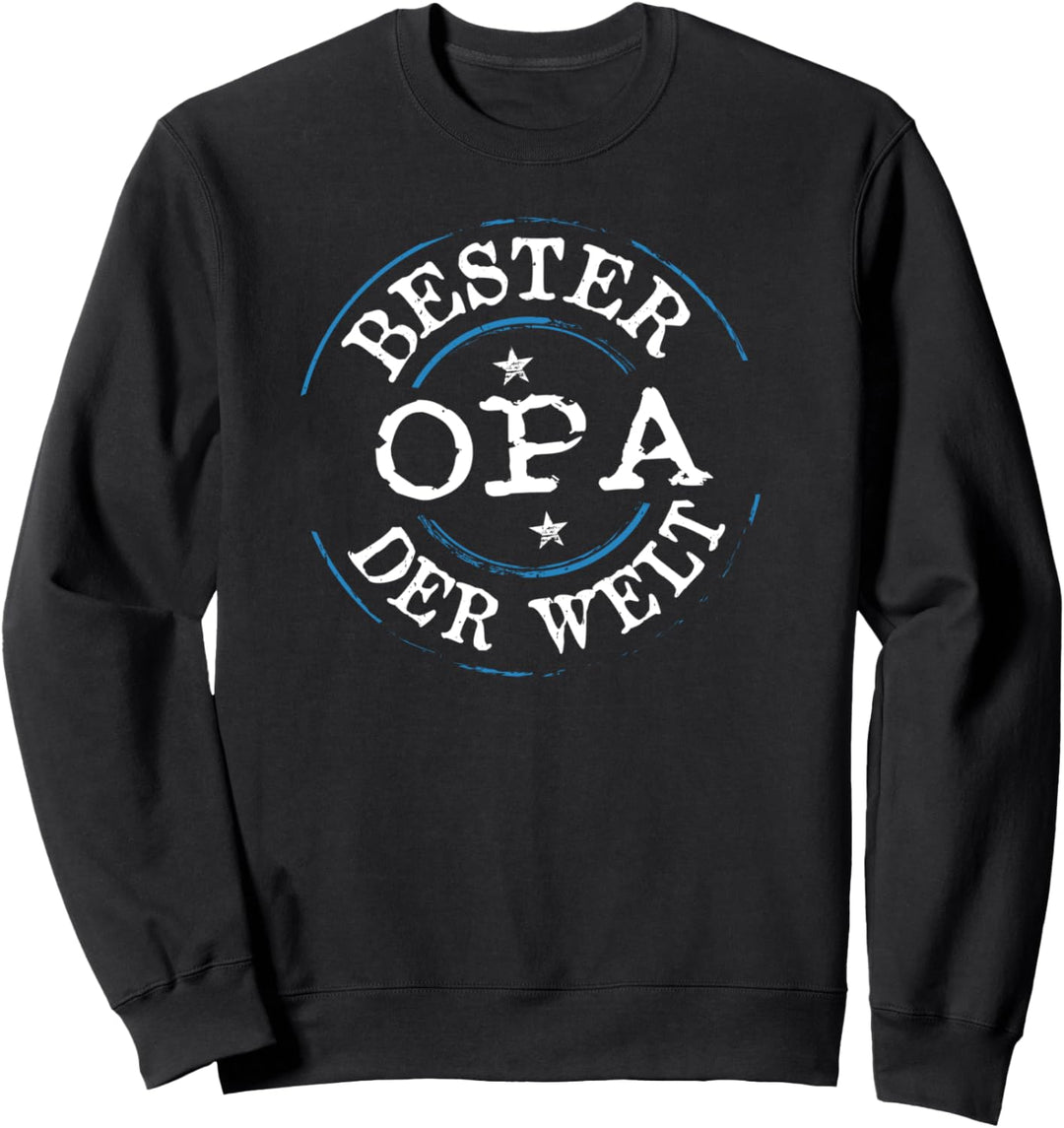 Bester Opa der Welt- Neuer Opi Grossvater Überraschung Ideen Sweatshirt
