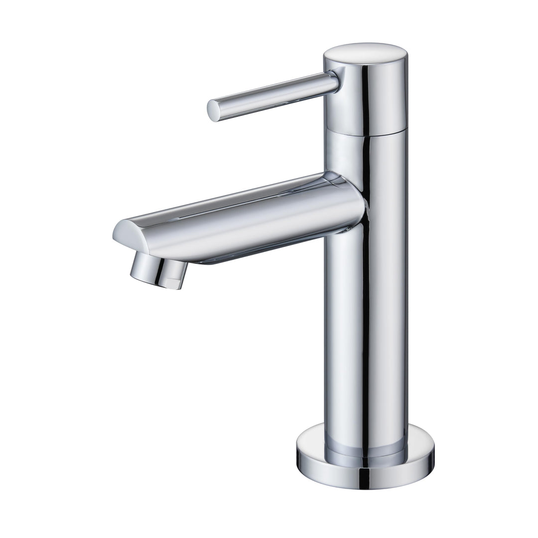 Florenta Kaltwasserhahn Gäste WC für kleine Waschbecken, Kaltwasserarmatur Waschtischarmatur aus Ede