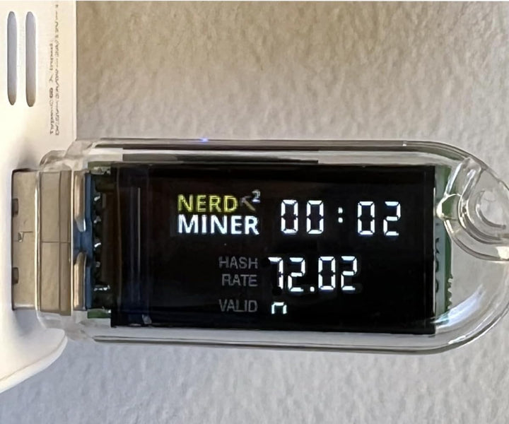 CEDER - Nerdminer V2 Mining Bitcoin BTC Miner leicht BTC Nerd Miner fertig montiert (Lottery Miner)