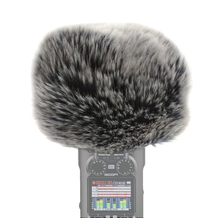 Pelziger Windschutzscheiben-Windschutz, kompatibel mit Zoom H5 Studio H5Studio H2Essential H2 Essent