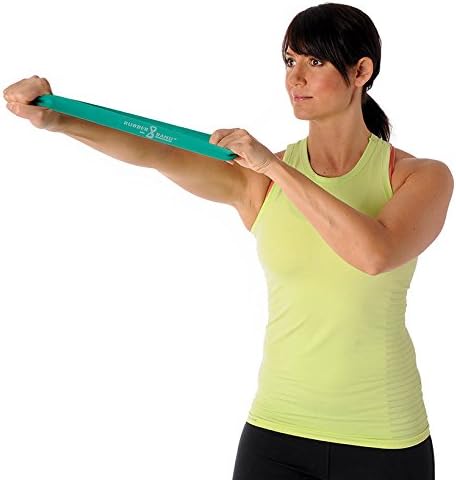 Dittmann Rubberband 30er Set 3 Widerstände Training Functional Kraft Workout Masse: 1,8 cm x 27,5 cm