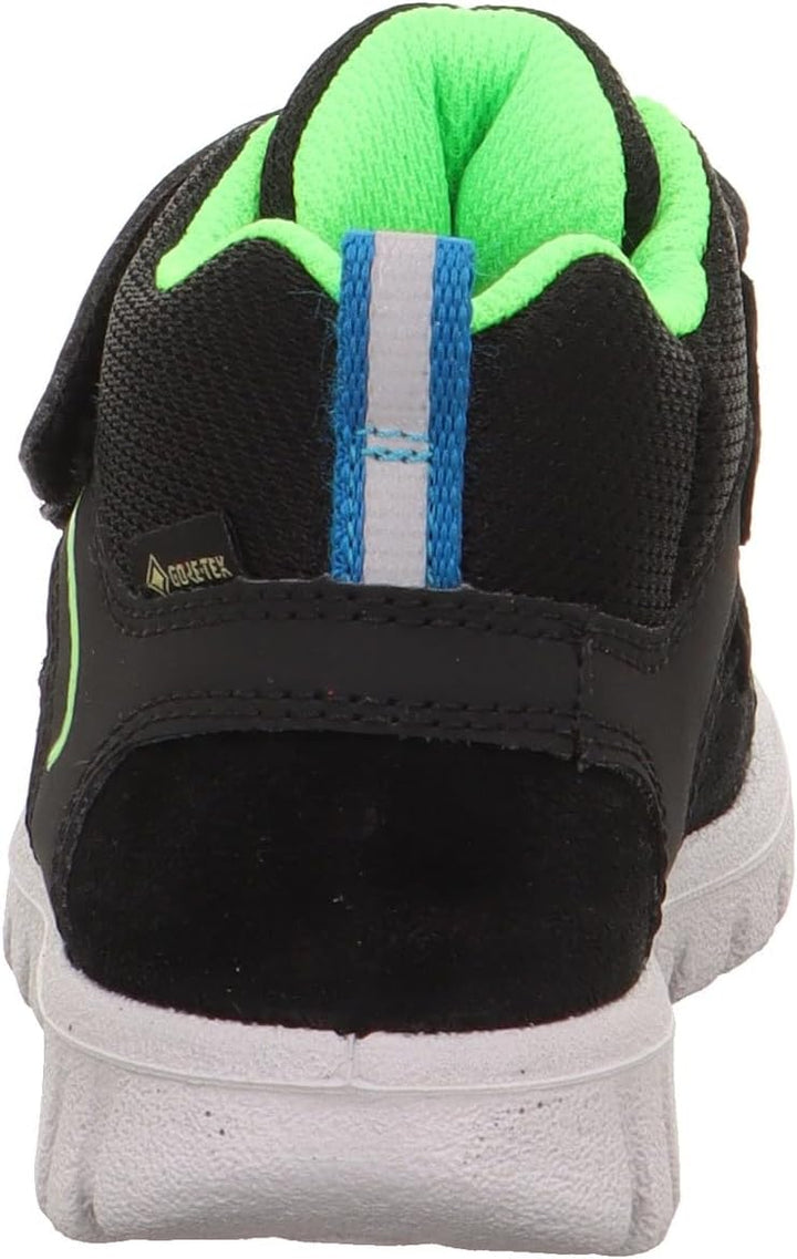 Superfit Jungen Sport7 Mini Leicht Gefütterte Gore-tex Lauflernschuhe 20 EU Schwarz Hellgrün 0010, 2
