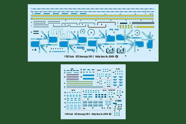 Hobby Boss 83404 Modellbausatz USS Kearsarge LHD-3