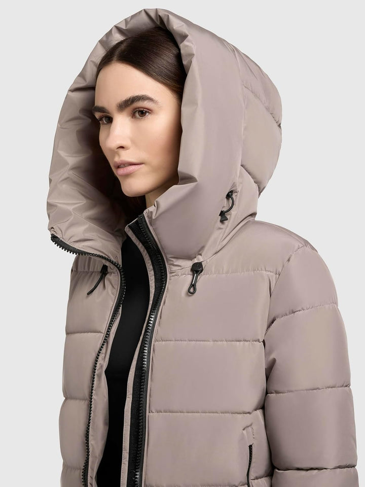 khujo Jilias5 Frauen Wintermantel XS Grau, XS Grau