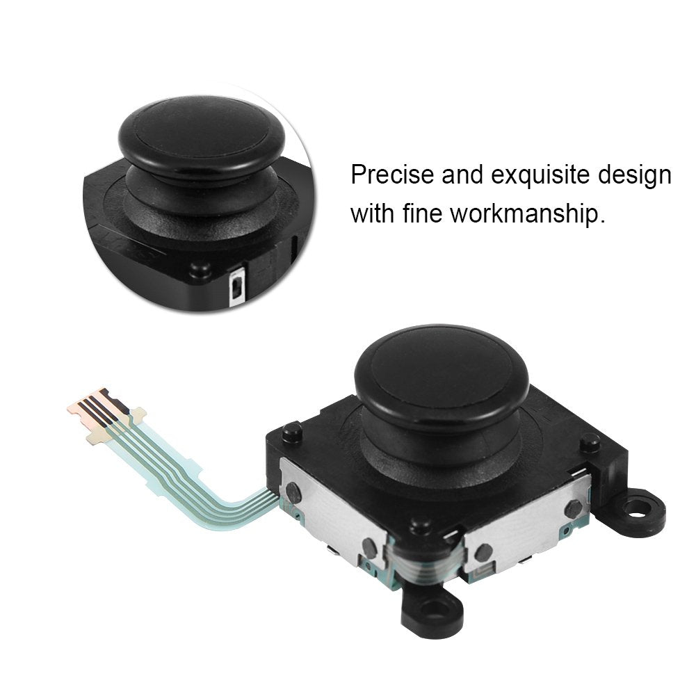 Bewinner 3D Ersatz Joystick Analog Thumb Stick Analog Joystick Steuerknüppel Ersatzteile für 2000 Er