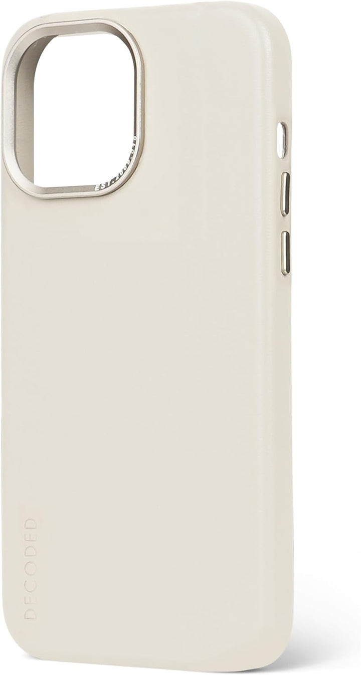 Decoded Hülle für iPhone 15 Pro Max, Premium Europäisches Leder, Lederhülle Extra Dünn, Premium Hand