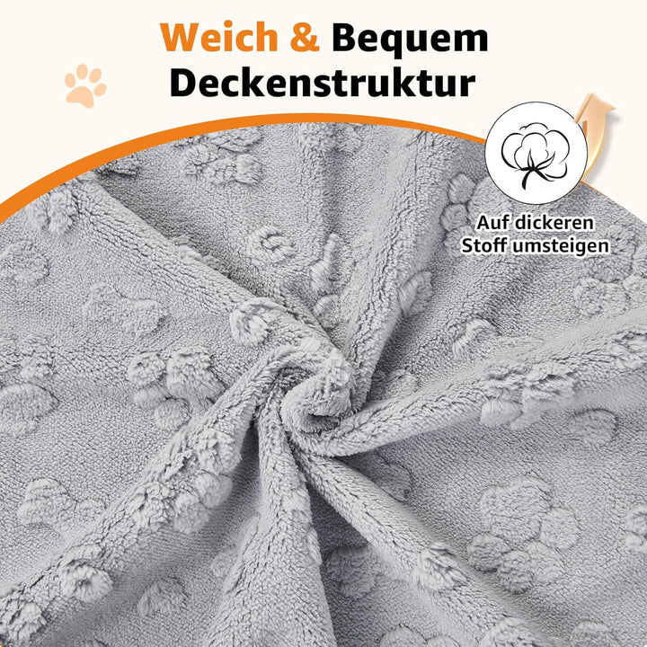 208x133cm Waschbare Welpen Unterlagen 1er-Pack, 4-lagige Saugstarke Auslaufsichere Hunde PIPI Unterl