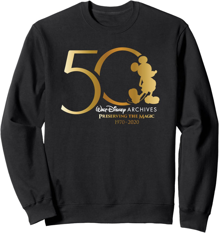 Walt Disney Archives 50th Anniversary Preserving the Magic Sweatshirt