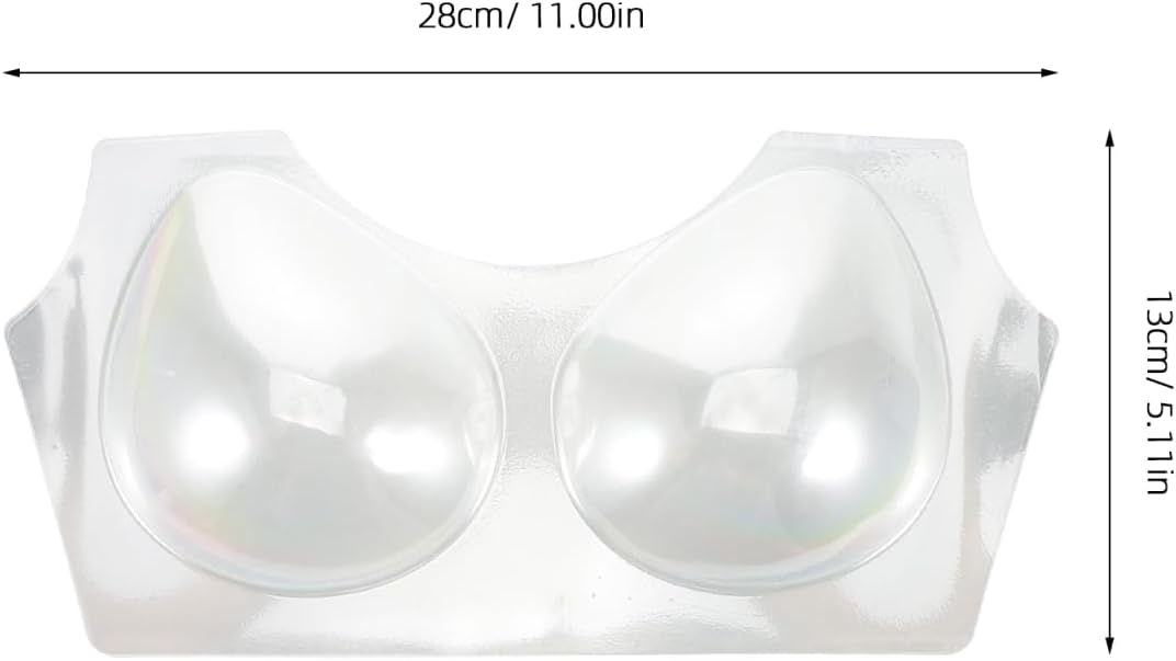Zerodeko 20stücke Bh-formstützeinsatz Aus Pvc Passender Formhalter Für Bh-verpackung Reisen Und Aufb