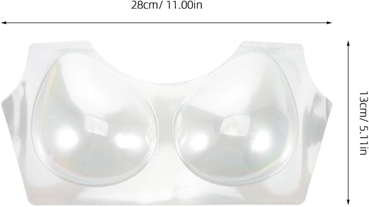 Zerodeko 20stücke Bh-formstützeinsatz Aus Pvc Passender Formhalter Für Bh-verpackung Reisen Und Aufb