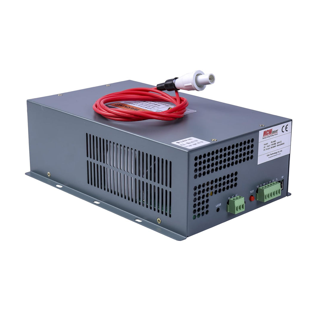 MCWlaser EU Stock 80W CO2 Laser Netzteil 220V Für M80 80W CO2 Laserrohr H80, H80