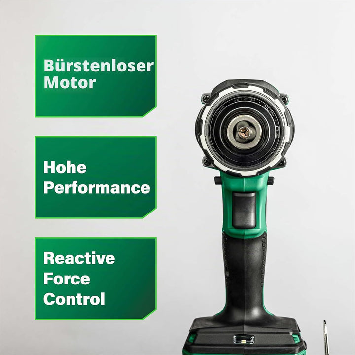 HIKOKI Akku Bohrschrauber DS18DCWPZ, Bohrfutterweite: 1,5-13 mm (18V, 5,0 Ah Li-ion Akku, Max. Festd