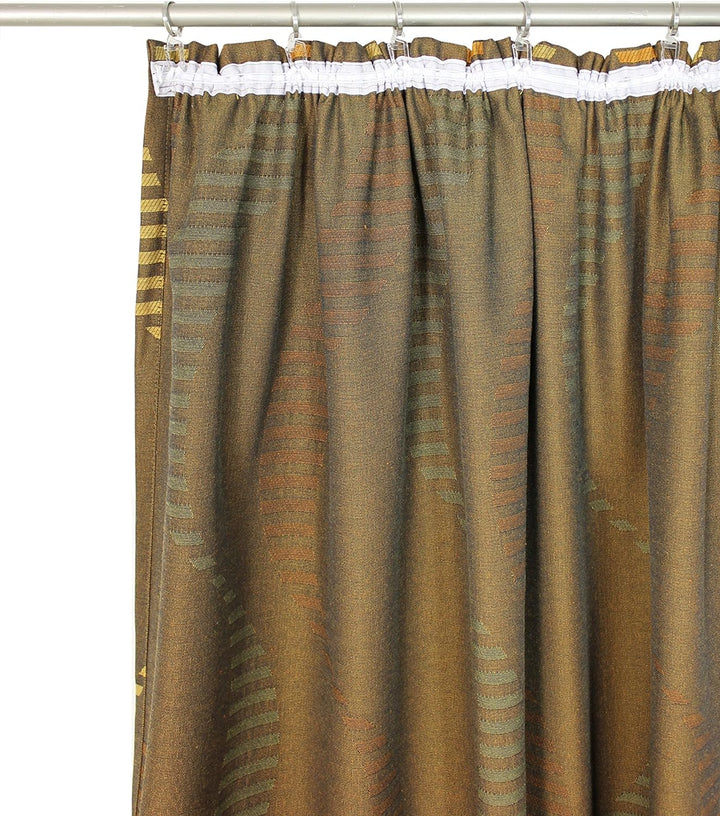 Wirth Fertigschal Lupara mit Kräuselband, Polyester, Orange, 150 x 132 cm Orange 150 x 132 cm, Orang