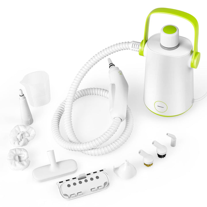 GOPLUS Dampfreiniger Handgerät, 1000W Handdampfreiniger, Aufheizzeit: 3 min., Dampfdruck: Max. 3 bar