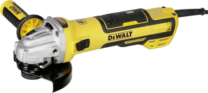 Dewalt Winkelschleifer (1.700 Watt, 125 mm Scheiben-Ø, bürstenlos, wartungsarm, Sanftanlauf, inkl. S