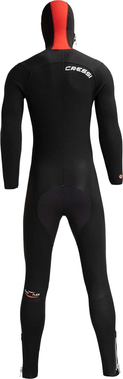 Cressi Diver Lady Monopiece Wetsuit - Premium Neoprenanzug für Damen mit Fester Kapuze - erhältlich