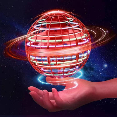 Hover Fliegender Ball,Magic Spinner Ball RGB Licht Flying Ball, Hover Ball Mini Drohne Für Kinder Fl
