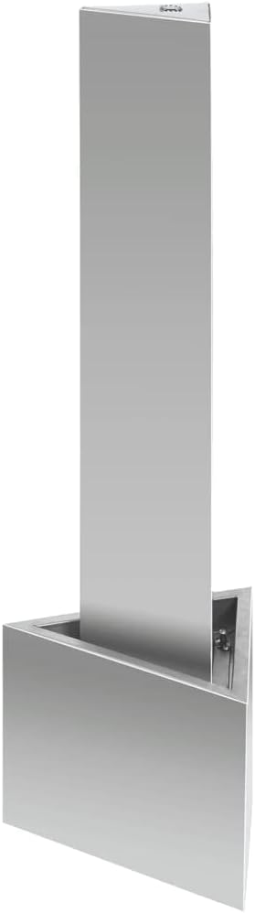 vidaXL Gartenbrunnen mit LED Beleuchtung Säulenbrunnen Springbrunnen Garten Deko Brunnen Zierbrunnen