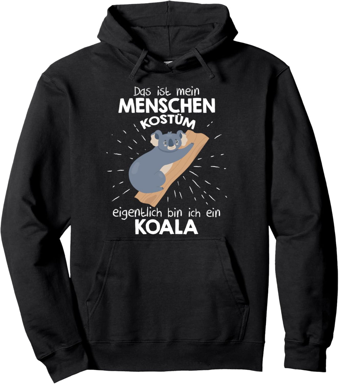 Mein Menschen Kostüm Bin ich ein Koala, Halloween Outfit Pullover Hoodie