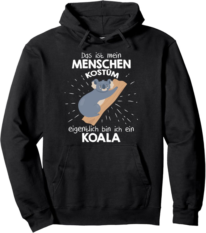 Mein Menschen Kostüm Bin ich ein Koala, Halloween Outfit Pullover Hoodie