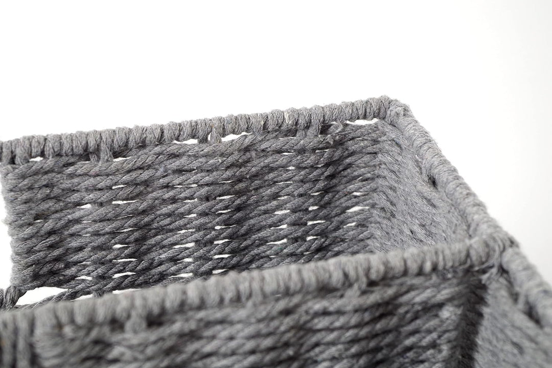 Kobolo Magazinsammler Zeitungsständer - Seil/Rope - Baumwolle - 40x20x23 cm