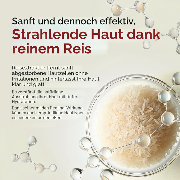 Dr.Melaxin Peel Shot Glow Black Rice Peeling Ampulle, weiches Peeling, Gesicht und Körper, Peeling f