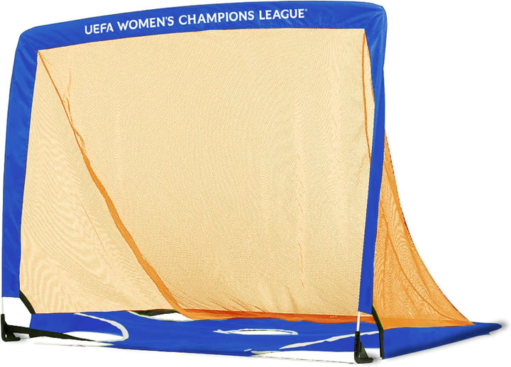 UEFA Frauen Champions League 4ft x 3ft 2-in-1 Ziel Pop-Up Flexi Fussballtor – UWCL, Offiziell Lizenz