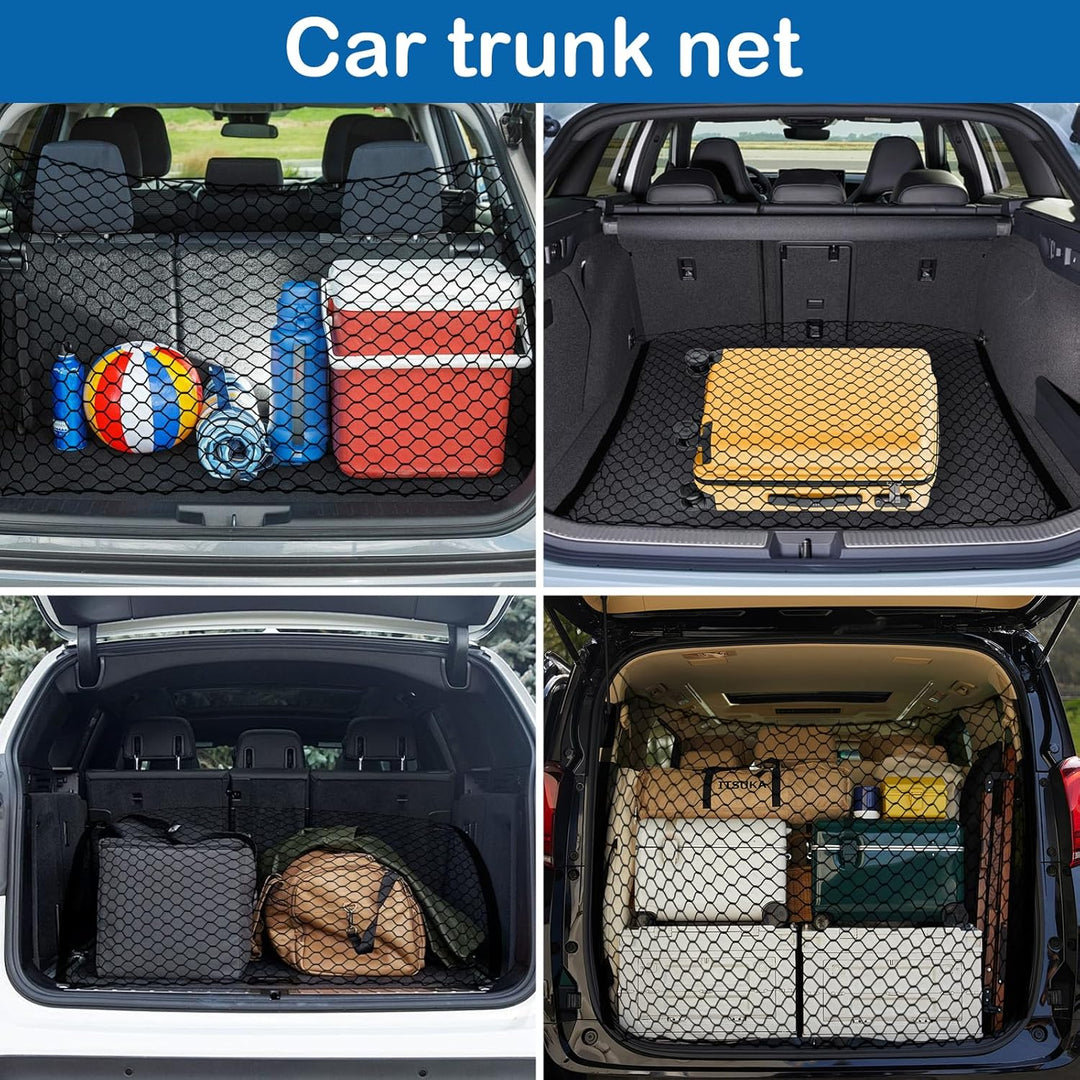 120 * 70CM Hunde Auto Netz Hundegitter Auto Hundeschutznetz Auto Hunde-Auto-Trennnetz Haustier-Trenn