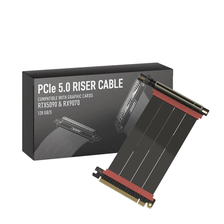 LINKUP - AVA5 Armour PCIE 5.0 Riser-Kabel | RTX5090 RX9070 GPU Bereit | x16 128GB/s Geschwindigkeit