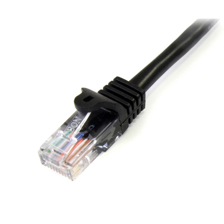 StarTech.com 45PAT10MBK Cat5e Netzwerkkabel (10m, Cat 5e Patchkabel, RJ45 UTP, PoE, mit Rastnasensch