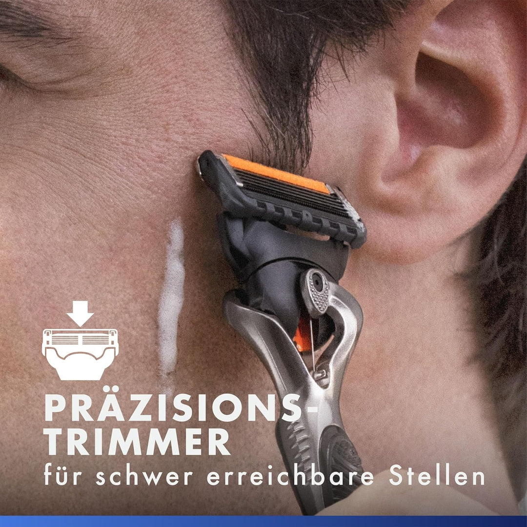 Gillette Fusion5 Proglide 1 Rasierer 8 Ersatzklingen mit neuem Everglide Gleitstreifen für noch sanf