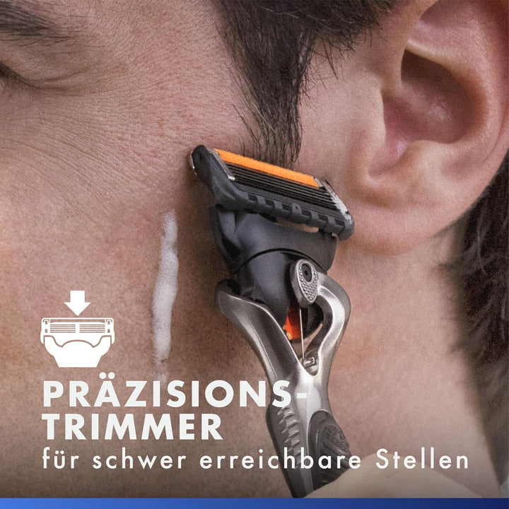Gillette Fusion5 Proglide 1 Rasierer 8 Ersatzklingen mit neuem Everglide Gleitstreifen für noch sanf