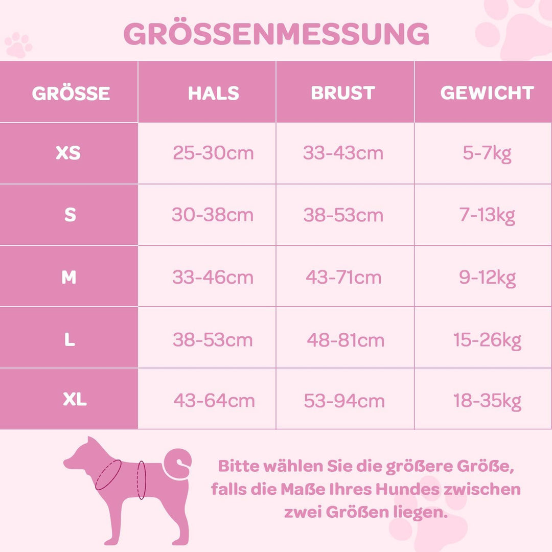 FURRYFECTION Anti Zug Hundegeschirr, Brustgeschirr kleine Hunde Sicherheitsgeschirr Welpen, Antizugg