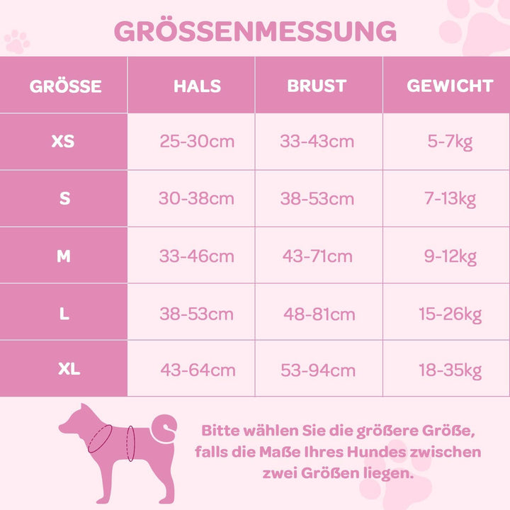 FURRYFECTION Anti Zug Hundegeschirr, Brustgeschirr kleine Hunde Sicherheitsgeschirr Welpen, Antizugg