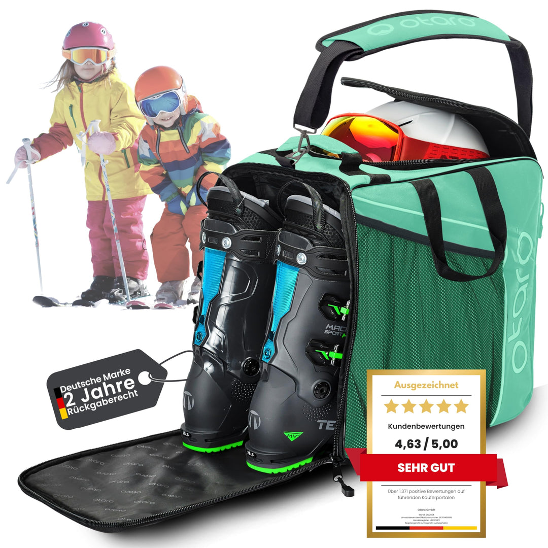 Otaro Skischuhtasche mit Helmfach | Skitasche für Skischuhe, Helm & Zubehör | > 60.000 begeisterte K