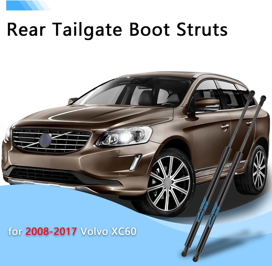 2x Aktualisierte Version Heckklappendämpfer für 2008-2017 Volvo XC60 Kofferraum Dämpfer Gasdruckdämp